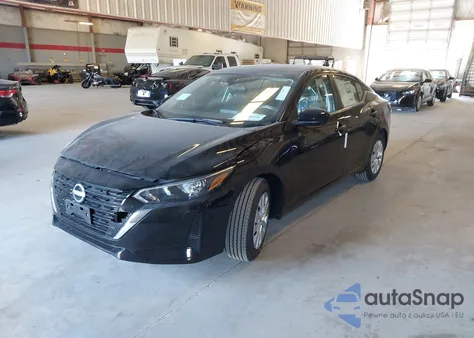 2025 Nissan Sentra S from USA, damaged, VIN 3N1AB8BV8SY322709